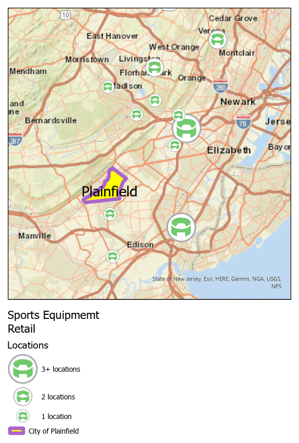 ports equipmenrt retail location map